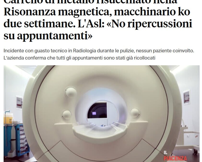 Incidente in Risonanza Magnetica